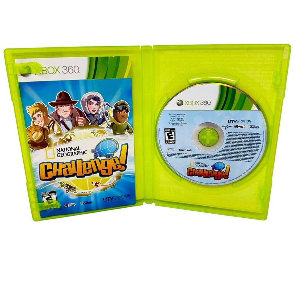 National Geographic Challenge - Xbox 360 - CIB - Tested/Works - Picture 3 of 4